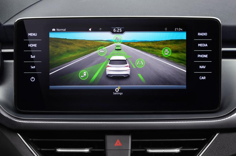 Детали интерьера Skoda Kamiq 2019 года  (WW) (фото 96 из 217)